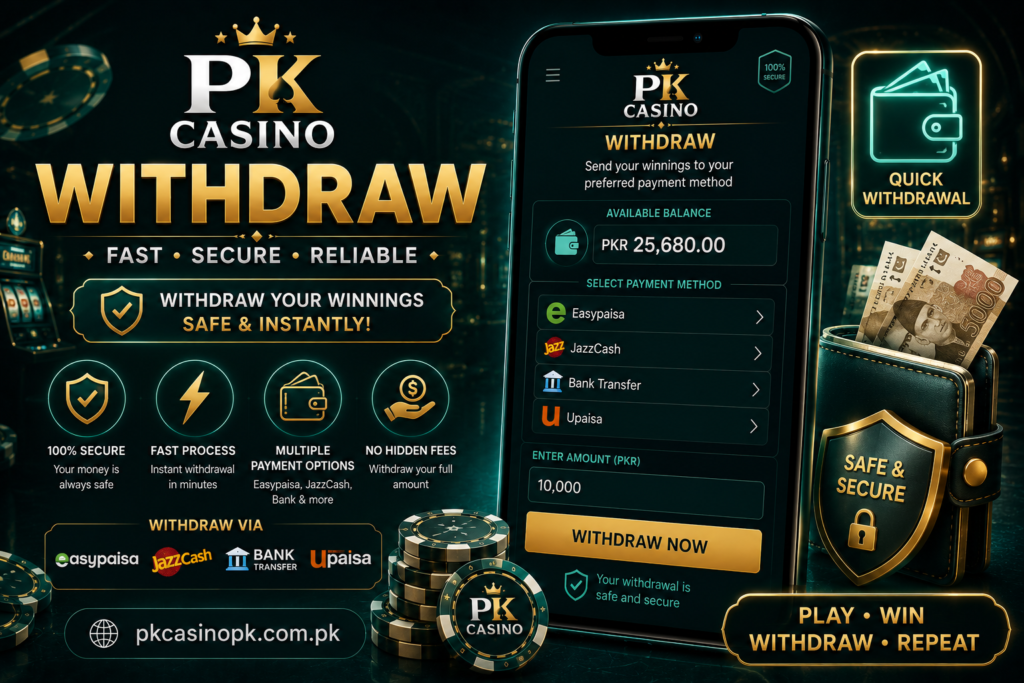PK Casino Withdraw